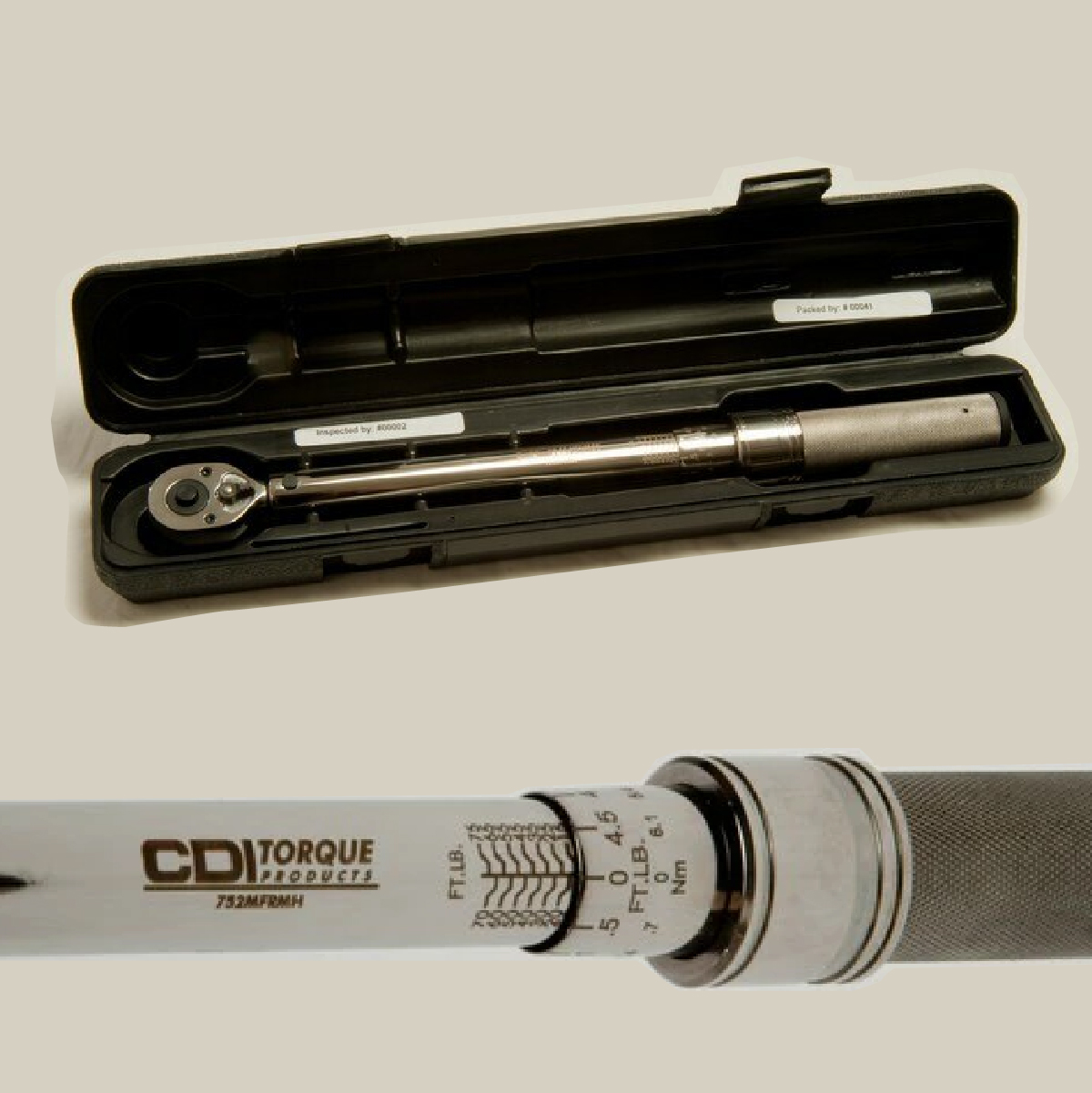 CDI ADJUSTABLE TORQUE WRENCH 501MRMH Tecnimetro